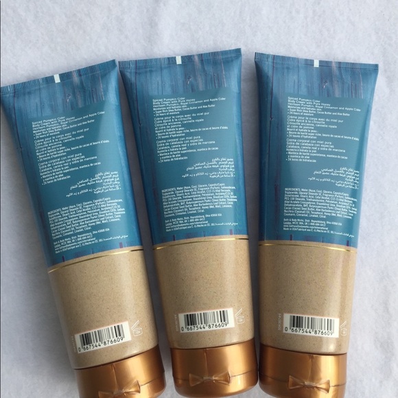 Spiced Pumpkin Cider Body Cream Lot of 3 - Picture 2 of 2